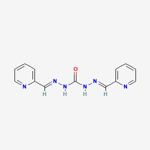 1,3-bis[(E)-pyridin-2-ylmethylideneamino]urea