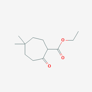 Ethyl 5,5-dimethyl-2-oxocycloheptane-1-carboxylate