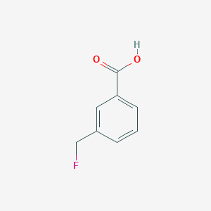 molecular formula C8H7FO2 B1661304 3-(Fluoromethyl)benzoic acid CAS No. 89540-19-2