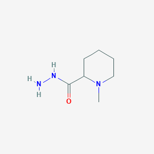 molecular formula C7H15N3O B1661337 1-Methylpiperidine-2-carbohydrazide CAS No. 89856-16-6