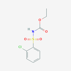Carbamic acid, [(2-chlorophenyl)sulfonyl]-, ethyl ester