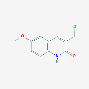 3-(Chloromethyl)-6-methoxyquinolin-2(1H)-one
