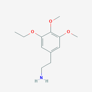 molecular formula C12H19NO3 B1661370 Metaescaline CAS No. 90132-31-3