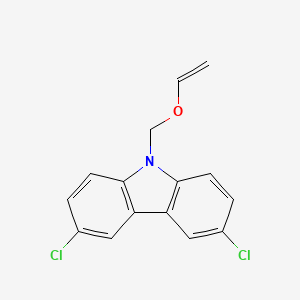 9H-Carbazole, 3,6-dichloro-9-[(ethenyloxy)methyl]-