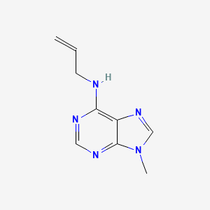 9-Methyl-N-(prop-2-en-1-yl)-9H-purin-6-amine