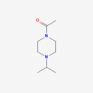 molecular formula C9H18N2O B1661440 1-[4-(Propan-2-yl)piperazin-1-yl]ethan-1-one CAS No. 91086-20-3