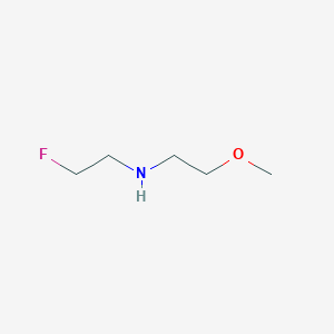 molecular formula C5H12FNO B1661447 (2-Fluoroethyl)(2-methoxyethyl)amine CAS No. 911314-35-7