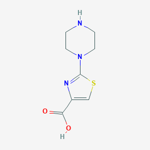 2-(Piperazin-1-yl)thiazole-4-carboxylic acid