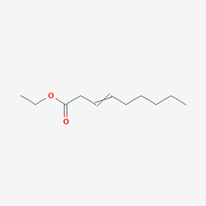 molecular formula C11H20O2 B1661454 Ethyl 3-nonenoate CAS No. 91213-30-8