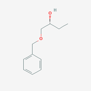 molecular formula C11H16O2 B166146 (R)-(+)-1-Benzyloxy-butane-2-OL CAS No. 128821-01-2