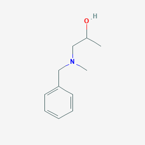 molecular formula C11H17NO B1661463 1-[Benzyl(methyl)amino]propan-2-ol CAS No. 91339-81-0