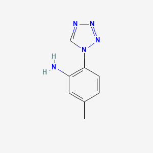 5-methyl-2-(1H-tetrazol-1-yl)aniline