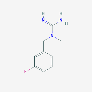 N-(3-fluorobenzyl)-N-methylguanidine