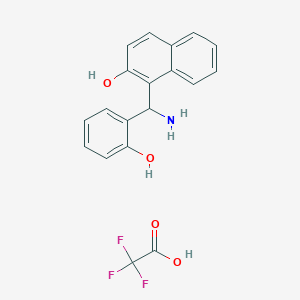 1-a-Amino(2-hydroxyphenyl)methyl-2-naphthol trifluoroacetate