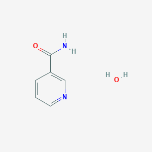 molecular formula C6H8N2O2 B1661506 Pyridine-3-carboxamide hydrate CAS No. 917925-73-6
