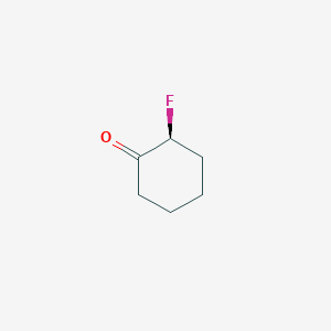 (2S)-2-Fluorocyclohexan-1-one