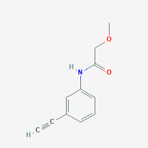 molecular formula C11H11NO2 B1661519 N-(3-Ethynylphenyl)-2-methoxyacetamide CAS No. 918541-45-4