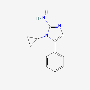 1-Cyclopropyl-5-phenyl-1H-imidazol-2-amine