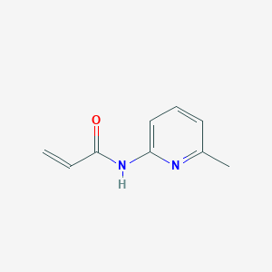 molecular formula C9H10N2O B1661530 2-Propenamide, N-(6-methyl-2-pyridinyl)- CAS No. 919004-97-0