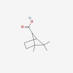 molecular formula C10H16O2 B1661543 1,6,6-三甲基双环[2.1.1]己烷-5-羧酸 CAS No. 92015-51-5