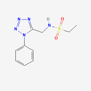 N-((1-phenyl-1H-tetrazol-5-yl)methyl)ethanesulfonamide