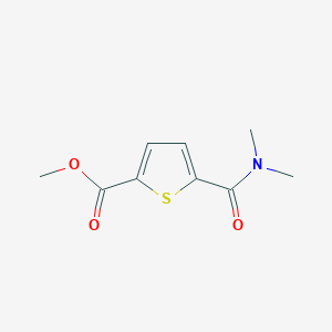 Methyl 5-(dimethylcarbamoyl)thiophene-2-carboxylate