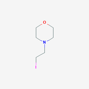 molecular formula C6H12INO B166158 4-(2-碘乙基)吗啉 CAS No. 126200-24-6