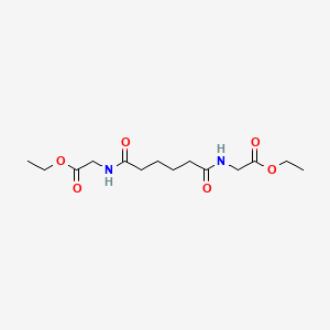 N,N'-(1,6-Dioxo-1,6-hexanediyl)bisglycine diethyl ester