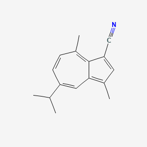 5-Isopropyl-3,8-dimethyl-1-azulenecarbonitrile