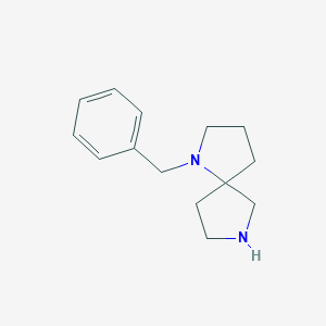 molecular formula C14H20N2 B166166 1-苄基-1,7-二氮杂螺[4.4]壬烷 CAS No. 128244-01-9