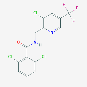 molecular formula C14H8Cl3F3N2O B166169 氟吡菌酰胺 CAS No. 239110-15-7