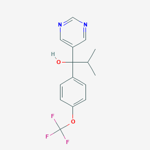 molecular formula C15H15F3N2O2 B166174 Flurprimidol CAS No. 56425-91-3