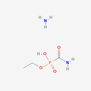 molecular formula C3H11N2O4P B166179 氨基乙基氨基甲酰膦酸铵 CAS No. 25954-13-6