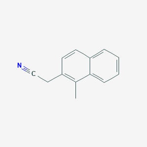 B1661827 2-Naphthaleneacetonitrile, 1-methyl- CAS No. 96437-14-8