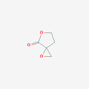 molecular formula C5H6O3 B1661861 1,5-二氧杂螺[2.4]庚烷-4-酮 CAS No. 98011-07-5