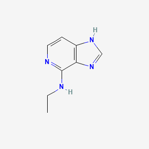 B1661884 3h-Imidazo[4,5-c]pyridin-4-amine,n-ethyl- CAS No. 98858-11-8