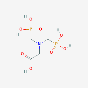 molecular formula C4H11NO8P2 B166191 草甘膦 CAS No. 2439-99-8