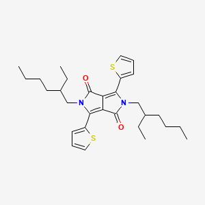 molecular formula C30H40N2O2S2 B1661918 2,5-双(2-乙基己基)-3,6-二(噻吩-2-基)吡咯并[3,4-c]吡咯-1,4(2H,5H)-二酮 CAS No. 1185885-86-2