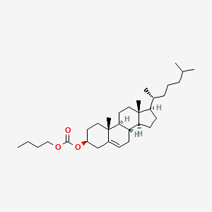 B1661952 Cholesterol Butyl Carbonate CAS No. 41371-14-6