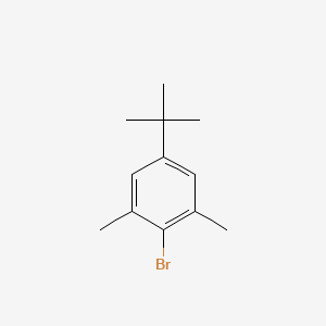 molecular formula C12H17B B1661974 2-溴-5-叔丁基-1,3-二甲基苯 CAS No. 5345-05-1