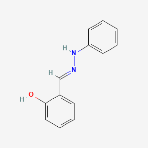 molecular formula C13H12N2O B1662003 水杨醛苯肼 CAS No. 614-65-3