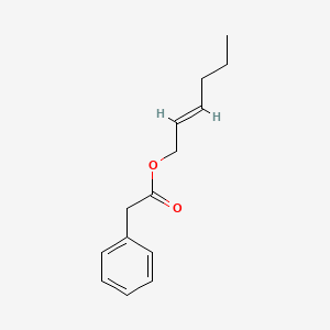 molecular formula C14H18O2 B1662031 2-己烯基苯乙酸酯 CAS No. 68133-78-8