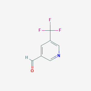 molecular formula C7H4F3NO B166208 5-(三氟甲基)烟醛 CAS No. 131747-67-6