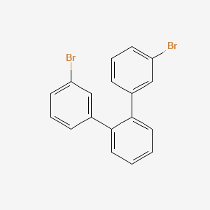 molecular formula C18H12Br2 B1662105 3,3''-Dibromo-1,1':2',1''-terphenyl CAS No. 95918-90-4