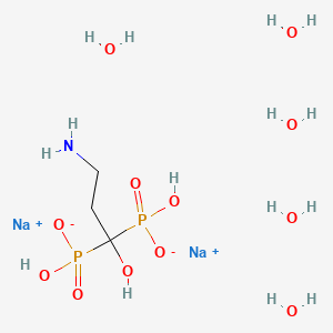 molecular formula C3H19NNa2O12P2 B1662128 阿雷迪亚 CAS No. 109552-15-0