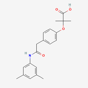 molecular formula C20H23NO4 B1662174 Efaproxiral CAS No. 131179-95-8