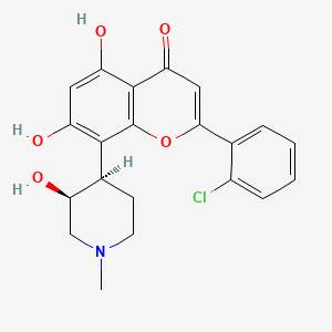 molecular formula C21H20ClNO5 B1662207 Flavopiridol CAS No. 146426-40-6