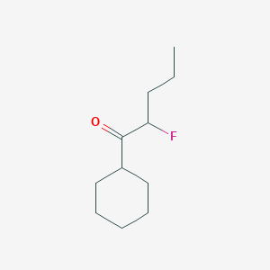 B166221 1-Cyclohexyl-2-fluoropentan-1-one CAS No. 138042-74-7