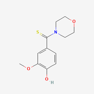 molecular formula C12H15NO3S B1662213 香草醛 CAS No. 17692-71-6