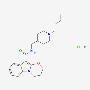 molecular formula C22H32ClN3O2 B1662215 Piboserod hydrochloride CAS No. 178273-87-5
